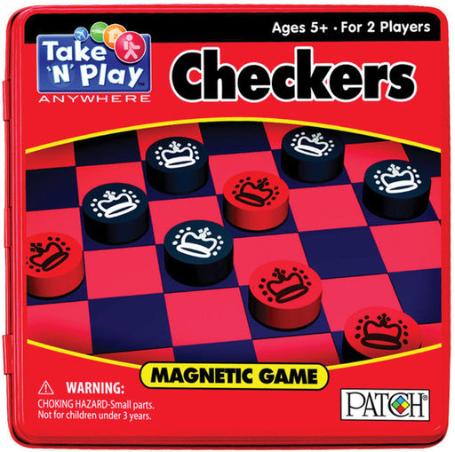 Take N Play Anywhere Game Tin-Checkers