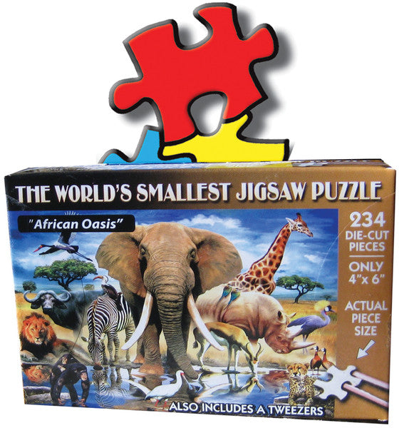 Jigsaw Puzzle 234 Pieces 4"X6"-African Oasis