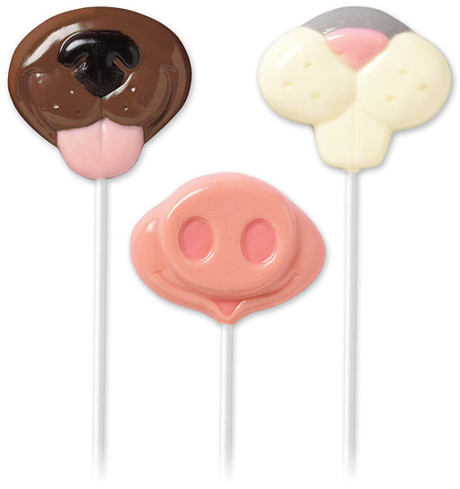 Lollipop Mold-Animal Nose 3 Cavities (3 Designs)