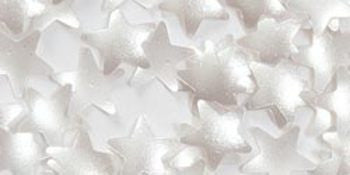 Edible Glitter .04 Ounces/Pkg-Silver Stars