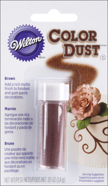 Color Dust 3grams/Pkg-Brown