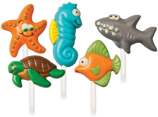 Candy Mold-Sea Creatures 5 Cavities (5 Designs)