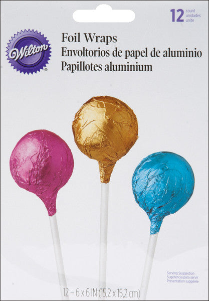 Foil Wraps 12/Pkg-Assorted Jewel