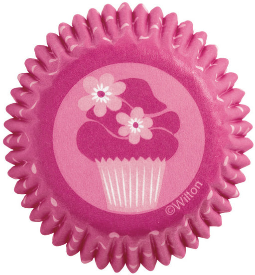 Baking Cups-Pink Party 100/Pkg - Mini