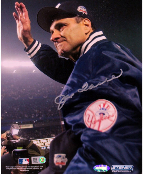 Joe Torre 2000 WS  Carry Off Vertical 16X20 photo (MLB Auth)