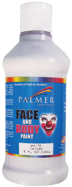 Face Paint 8 Ounces-White