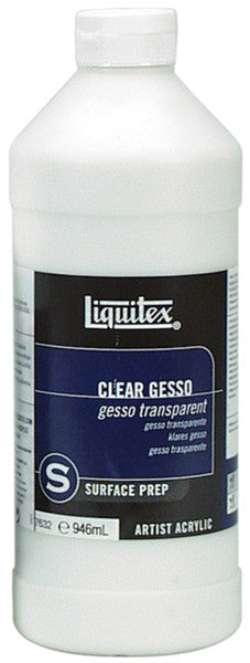 Liquitex Acrylic Clear Gesso Surface Prep-32 Oz