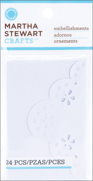 Doily Lace Die Cut Envelopes 24/Pkg