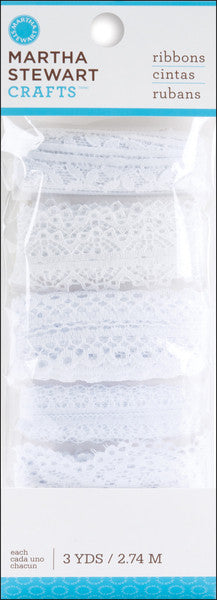 Doily Lace Specialty Ribbons 15 Yards/Pkg