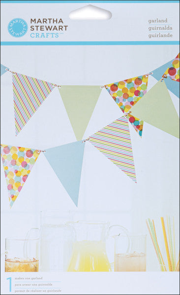 Modern Festive Pennant Garland Kit - Makes 1