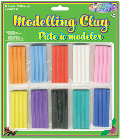 Modeling Clay 200grams/Pkg-10 Colors/Pkg