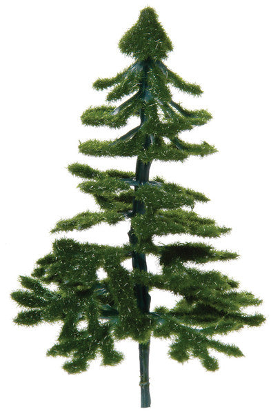 Diorama 4" Christmas Tree With Powder 2/Pkg