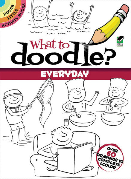 Dover Publications-What To Doodle? Everyday