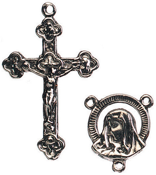 Rosary Metal Charms- Antique Silver