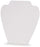 Velvet Necklace Stand 8.25"-White