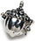 Prayer Box Metal Charm 1/Pkg-Antique Silver Acorn