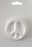 Soap Mold 2.5"X2.5"-Round Peace Sign