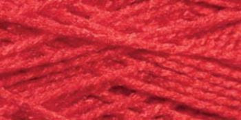 Needloft Craft Yarn 20 Yard Card-Christmas Red