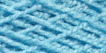 Needloft Craft Yarn 20 Yard Card-Bright Blue