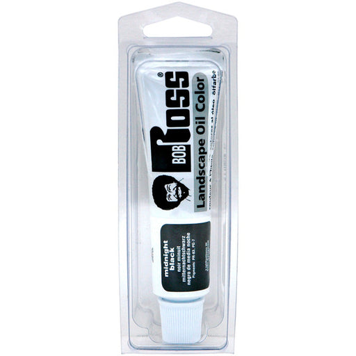 Bob Ross Oil Paint 37ml/Pkg-Midnight Black