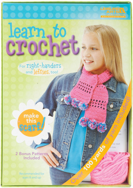 Learn To Crochet -Scarf