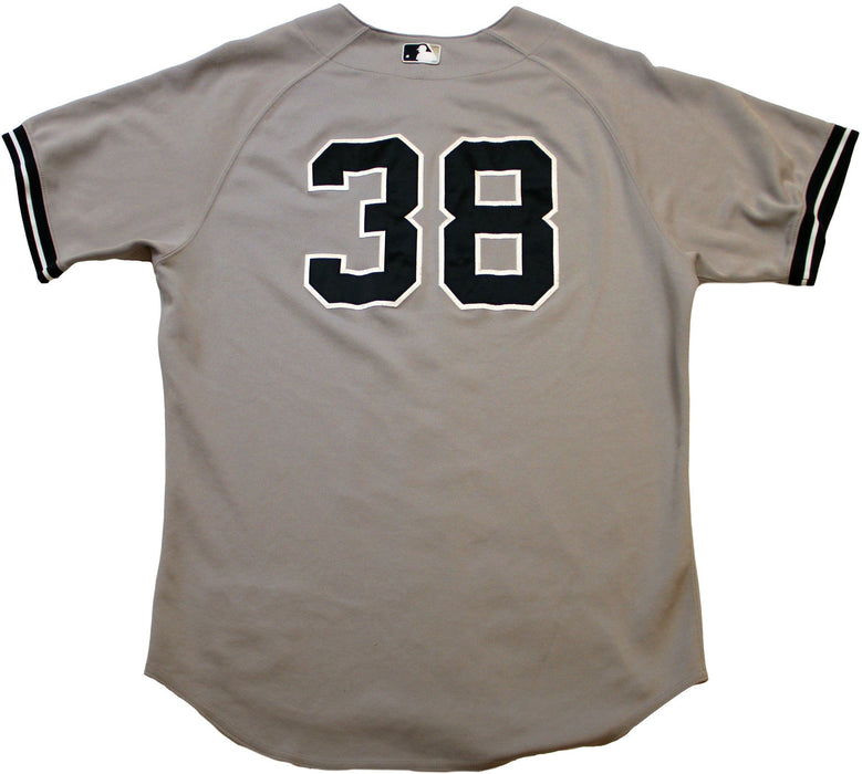 Cody Eppley Gray Jersey - 2012 NY Yankees ALDS Issued #38 Jersey (10/8/2012) (Size48) (EK337014) (0000001616)