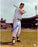 Eddie Mathews Signed Verical Standing with Bat 16x20 Photo (JSA)