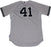 David Phelps Jersey - NY Yankees 2014 Season Game Used #41 Grey Jersey (8/1/2014)(HZ208402)