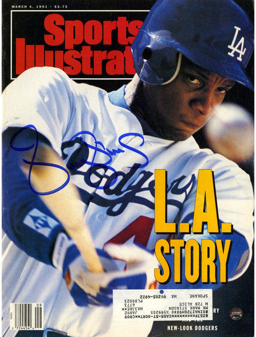 Darryl Strawberry Signed 3/4/91 Sports Illustrated Magazine