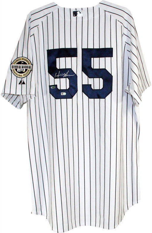 Hideki Matsui Signed New York Yankees Authentic Pinstripe Jersey w/ Inaugural Season Patch (MLB Auth)