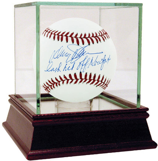 Davey Johnson Signed MLB Baseball w/ "Last Hit Off Koufax" insc (MLB Auth)