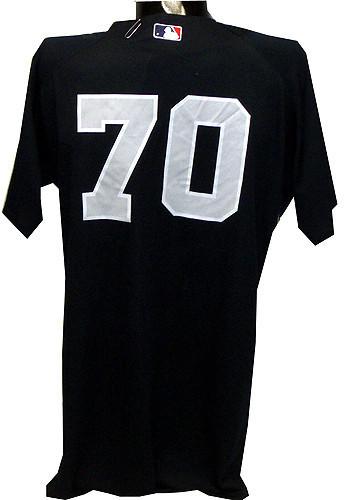 Christian Garcia #70 2009 Yankees Spring Training Game Used Road Jersey (48) (MLB Auth)