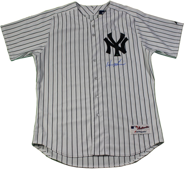 Hideki Matsui Signed New York Yankees Authentic Home Jersey (Signed In Front)
