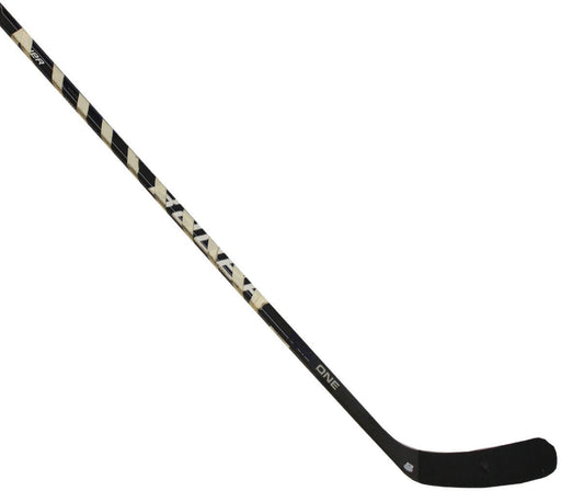 Michael Del Zotto Stick - New York Rangers 2013 Game Used #4 Black and Blue Bauer Hockey Stick