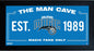 Orlando Magic Man Cave Sign 10x20 Framed Photo