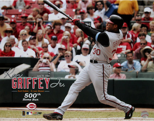 Ken Griffey Jr. Reds 500th HR 16X20 uns