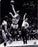 Walt Frazier Jump Shot over Jerry West 16x20 Photo