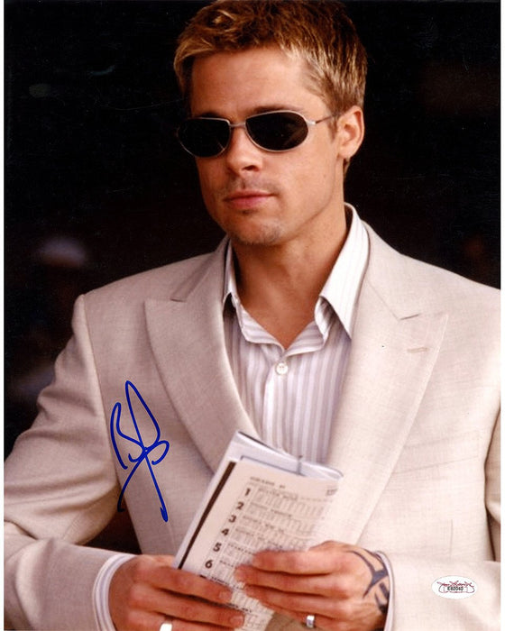 Brad Pitt Signed Oceans 11 Vertical 11x14 Photo (JSA)