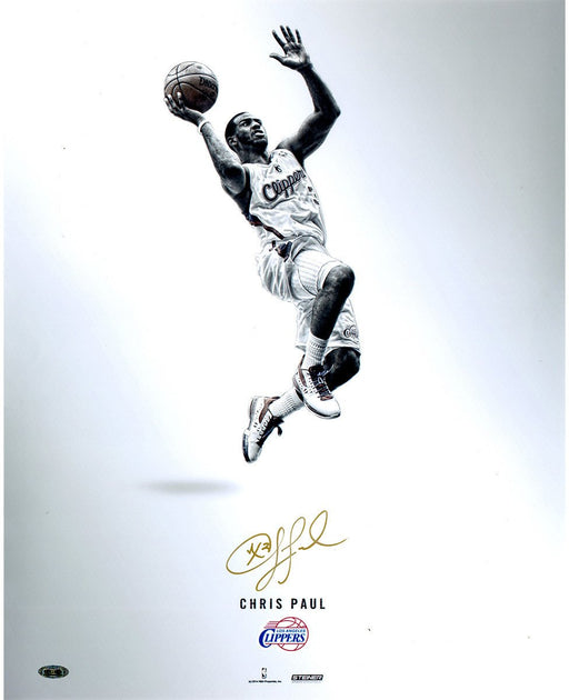 Chris Paul Signed Steiner Platinum Collection 16x20 Photo