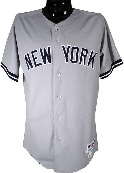 Mariano Rivera Jersey - NY Yankees Game Worn #42 Grey Jersey (46) (FJ479971)