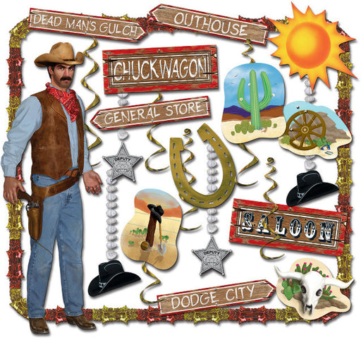 Western Decorating Kit - 27 Ct