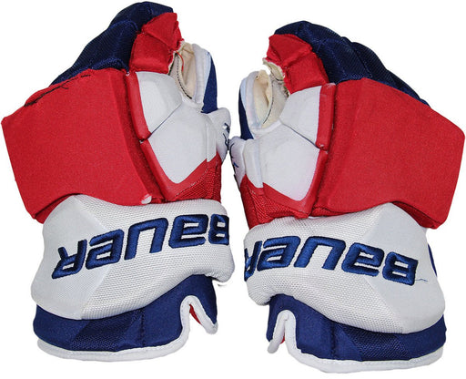 Matt Hunwick New York Rangers  2014-2015 Season Game Used Gloves (Pair)