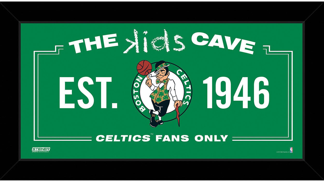 Boston Celtics 10x20 Kids Cave Sign