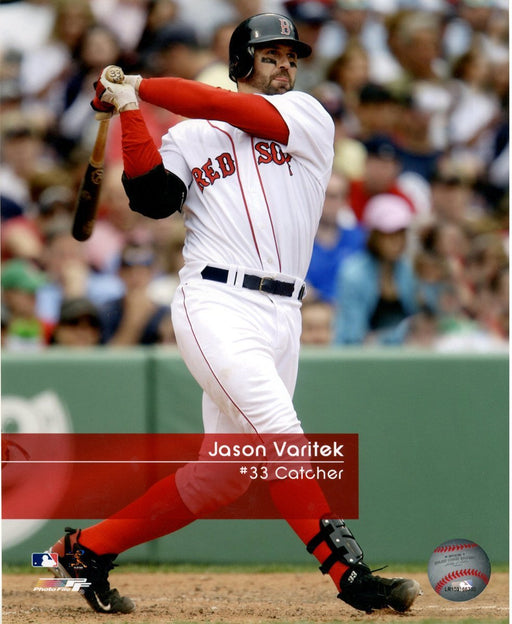 Jason Varitek nbr33 Red Sox Feel The Game 8X10 Photo