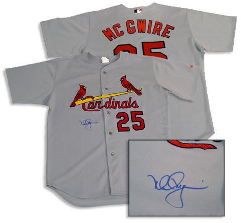 Mark McGwire Rawlings Road Cardinals Jersey