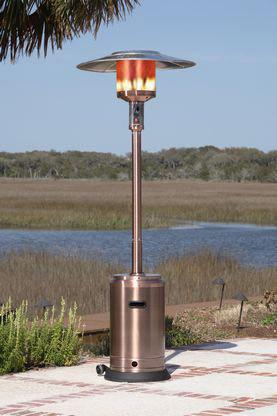 Fire Sense Copper Finish Commercial Patio Heater