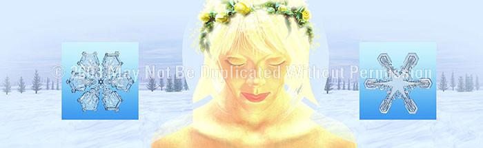 Window Graphic - 16x54 Christmas Woman