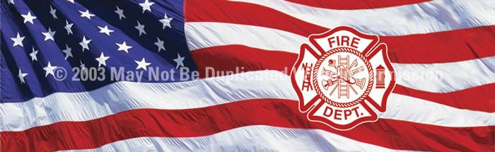 Window Graphic - 20x65 U.S. Flag Maltese Cross