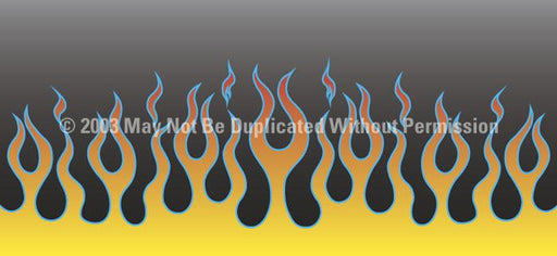 Window Graphic - 30x65 Flame Job 1