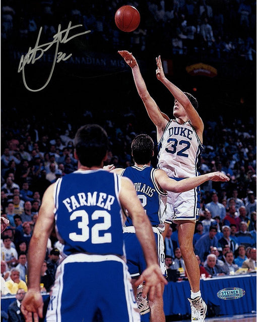 Christian Laettner Signed Game-Winning Basket in Overtime Over Kentucky 16x20 Photo